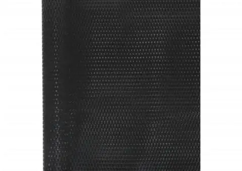 Paravan pentru balcon, negru, 400x90 cm, poliratan - 3/5