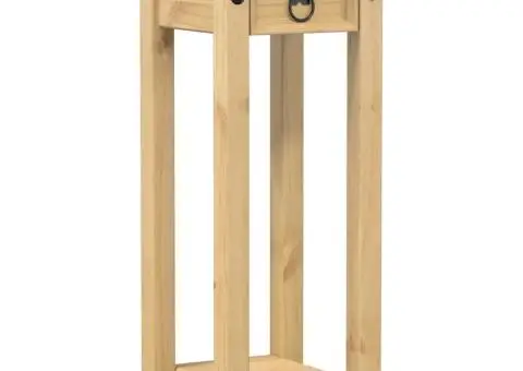 Suport pentru plante „Corona”, 30x30x73 cm, lemn masiv de pin - 2/5