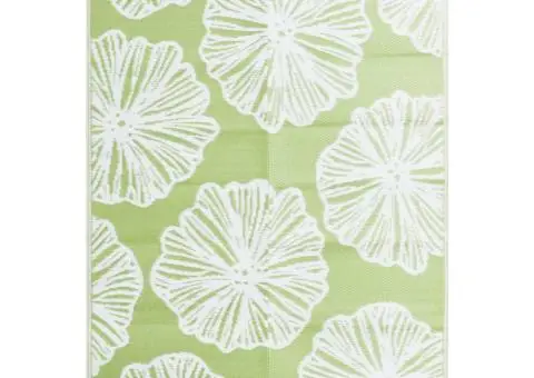 Covor de exterior, ARAKIL verde, 140x200 cm, PP - 2/5