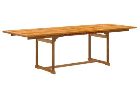 Set mobilier de grădină, 7 piese, lemn masiv acacia/textilenă - 4/5