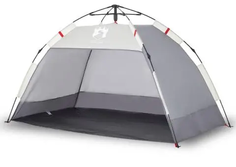 Cort camping 2 persoane gri impermeabil setare rapidă - 2/5