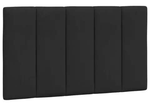 Pat cu saltea, negru, 80x200 cm, catifea - 5/5