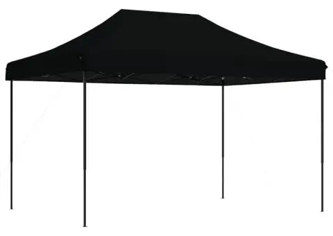 Cort de petrecere pliabil Pop-Up, 410x279x315 cm, negru - 2/5