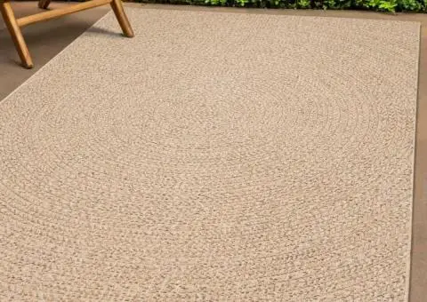 Covor ZIZUR aspect iută, 80x200 cm, pentru interior și exterior - 1/5