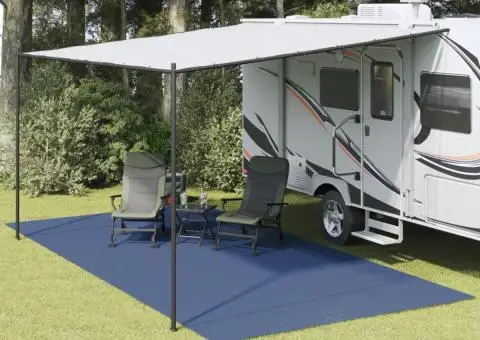 Covor pentru cort, albastru, 6x3 m - 1/5