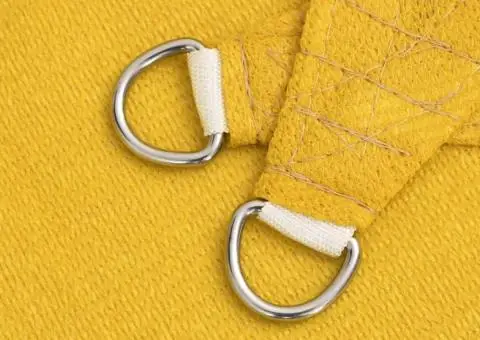 Pânză parasolar, galben, pătrat, 7x7 m HDPE, 160 g/m² - 5/5