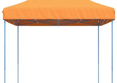 Cort de petrecere pliabil Pop-Up, portocaliu, 410x279x315 cm - 4/5