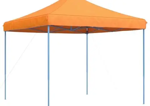 Cort de petrecere pliabil Pop-Up, portocaliu, 292x292x315 cm - 2/5