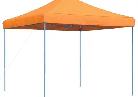 Cort de petrecere pliabil Pop-Up, portocaliu, 292x292x315 cm - 5/5