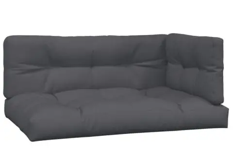 Canapele colț de grădină, 2 buc., cu perne, lemn masiv acacia - 4/5