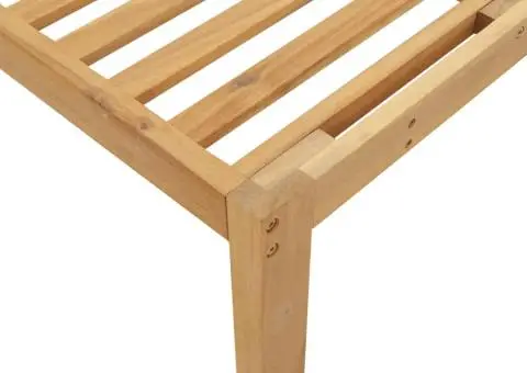 Canapele colț de grădină, 2 buc., cu perne, lemn masiv acacia - 5/5