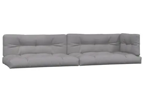 Set canapele de grădină cu perne din paleți 5 piese lemn acacia - 3/5