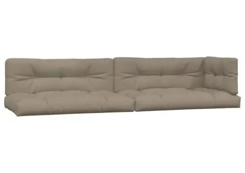 Set canapele de grădină cu perne din paleți 4 piese lemn acacia - 3/5