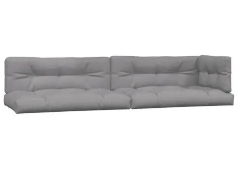 Set canapele de grădină cu perne din paleți 4 piese lemn acacia - 3/5