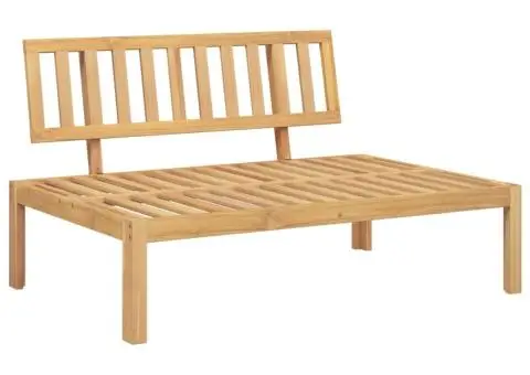 Set canapea grădină din paleți perne 6 piese, lemn masiv acacia - 3/5