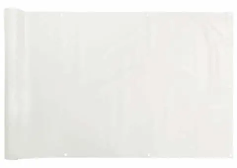 Paravan de balcon, alb, 800x120 cm, PVC - 2/5
