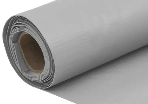 Paravan de balcon, gri, 700x120 cm, PVC - 5/5