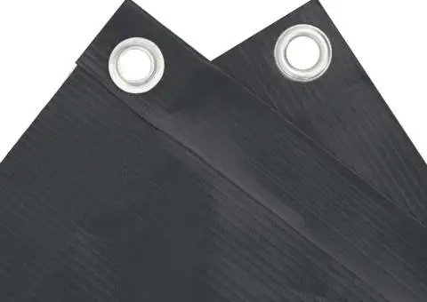 Paravan de balcon, antracit, 300x90 cm, PVC - 4/5