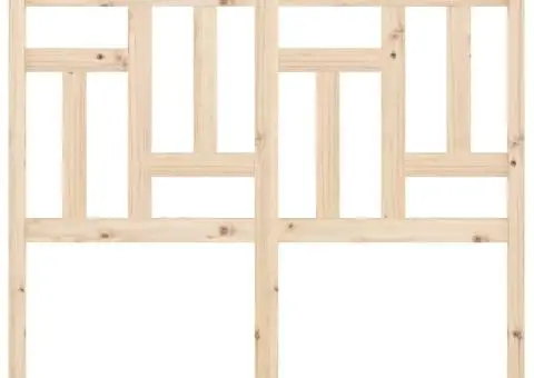 Tăblie de pat, 145,5x4x100 cm, lemn masiv de pin - 4/5