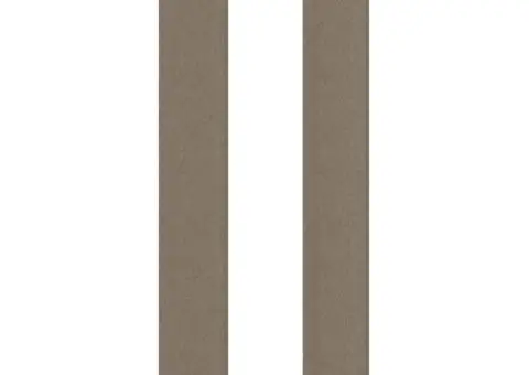 Tăblie de pat cu aripioare gri taupe 83x16x118/128 cm textil - 4/5