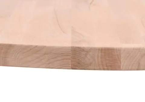 Blat de masă rotund, Ø90x2,5 cm, lemn masiv de fag - 3/5