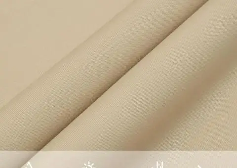 Parasolar, bej, 4x4x4 m, țesătură oxford, triunghiular - 4/5