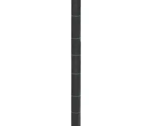 vidaXL Membrană antiburuieni, negru, 1,5x10 m, PP