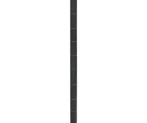 vidaXL Membrană antiburuieni, negru, 2x10 m, PP