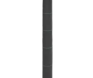 vidaXL Membrană antiburuieni, negru, 1x100 m, PP