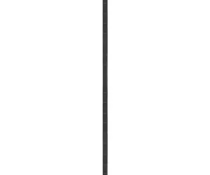 vidaXL Membrană antiburuieni, negru, 4x25 m, PP