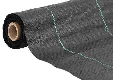 Membrană antiburuieni, negru, 4x25 m, PP - 2/5