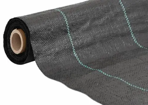 Membrană antiburuieni, negru, 4x25 m, PP - 2/5