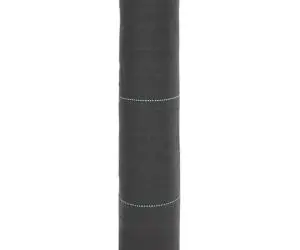 vidaXL Membrană antiburuieni, negru, 0,5x25 m, PP