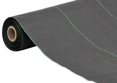 Membrană antiburuieni, negru, 1,5x25 m, PP - 2/5