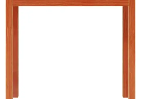 Masă consolă, maro miere, 80x40x75 cm, lemn masiv de pin - 5/5