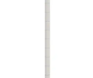 vidaXL Membrană antiburuieni, alb, 2x150 m, PP