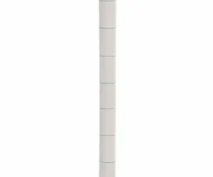 vidaXL Membrană antiburuieni, alb, 1,5x200 m, PP
