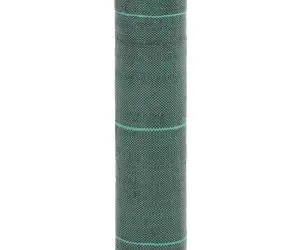 vidaXL Membrană antiburuieni, verde, 0,5x25 m, PP