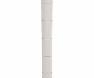 vidaXL Membrană antiburuieni, alb, 1x25 m, PP
