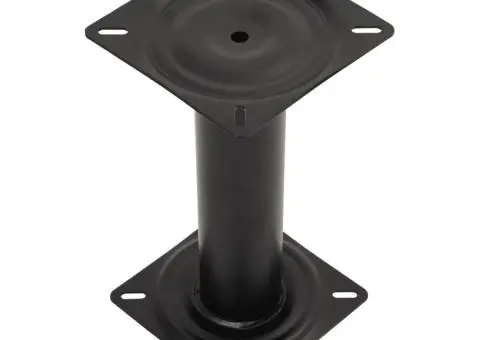 Piedestal pentru scaun de barcă, negru, 33 cm, oțel - 4/5