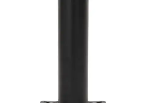 Piedestal pentru scaun de barcă, negru, 33 cm, oțel - 5/5