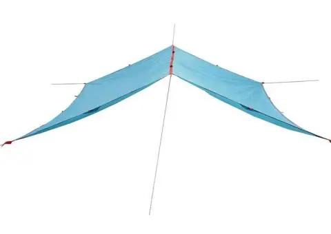 Prelată de camping, albastru, 500x294 cm, impermeabilă - 3/5