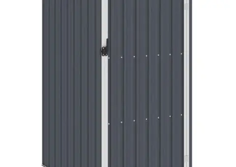 Șopron de grădină, 87 x 98 x 159, antracit, oțel galvanizat - 1/5