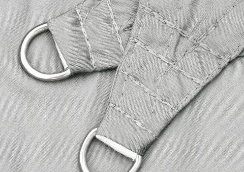 Parasolar, gri deschis, 3x3x3 m, 100% poliester Oxford - 5/5