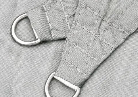 Parasolar, gri deschis, 6x6x6 m, 100% poliester Oxford - 5/5