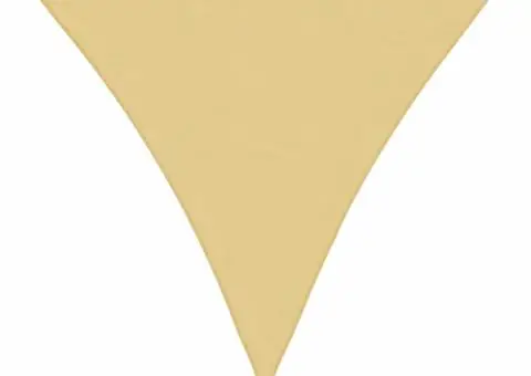 Parasolar, nisipiu, 6x6x6 m, 100% poliester Oxford - 2/5