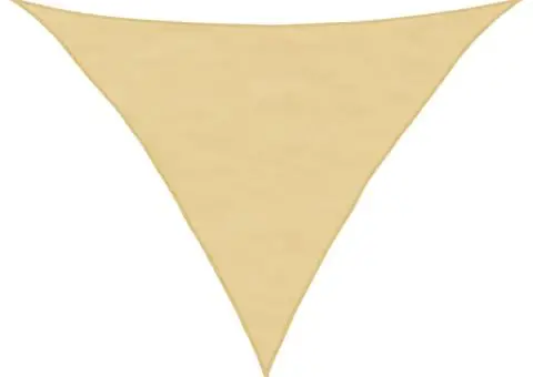 Parasolar, nisipiu, 5x5x6 m, 100% poliester Oxford - 2/5