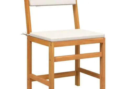 Set mobilier de balcon cu perne, 3 piese, lemn masiv acacia - 3/5