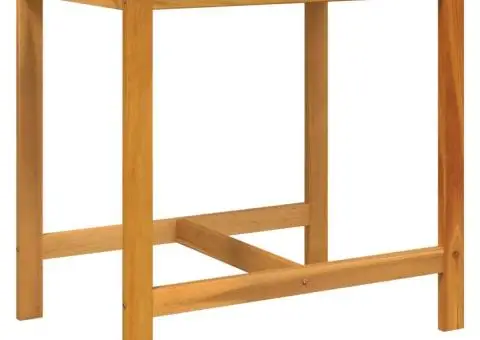 Set mobilier de balcon cu perne, 3 piese, lemn masiv acacia - 5/5