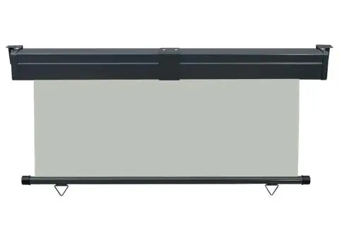 Copertină laterală de balcon, gri, 165 x 250 cm - 4/5